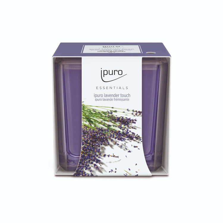Ipuro geurkaars lavander touch 125gr.