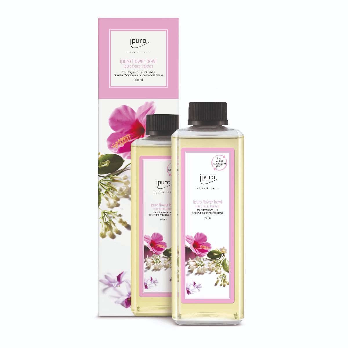 Ipuro geurdiffuser navulling flower bowl 500ml