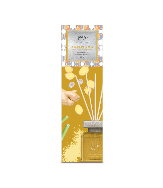 Ipuro geurdiffuser ginger treasure 100ml