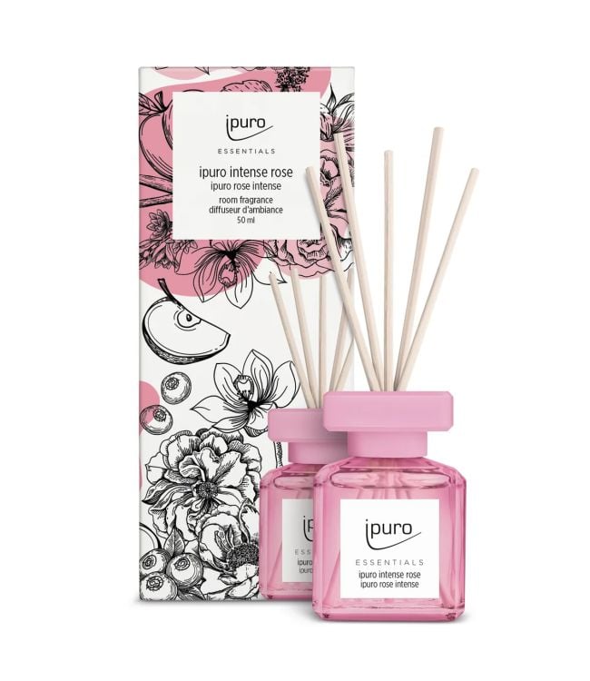 Ipuro geurdiffuser intense rose 50ml