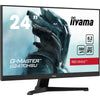 Iiyama g-master red eagle gb2470hsu-b6 24 gaming monitor (zwart, hdmi, displayport, 4x usb-a, usb-b, 180 hz)