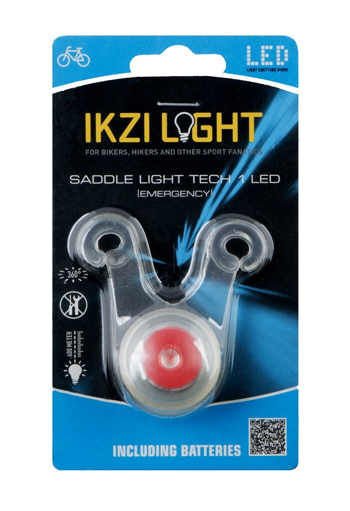 IKZI-Light LED achterlicht montage onder zadel 1411150