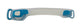 Ikzi light armband stripled 2x rode led, transparant blauw