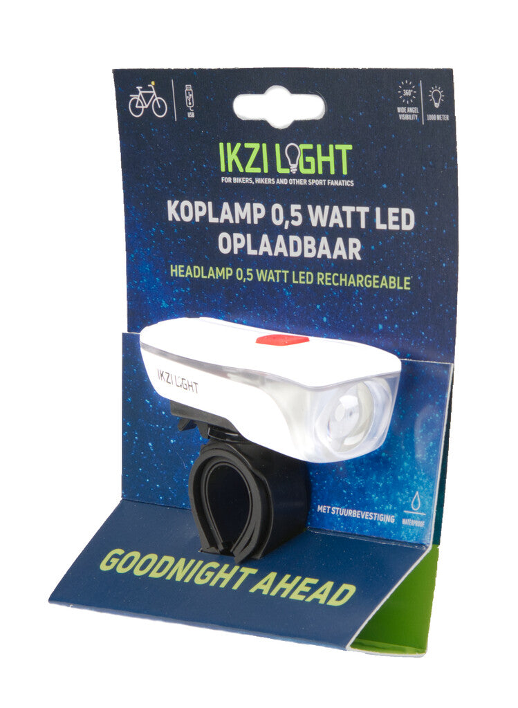 Koplamp Ikzi goodnight led usb