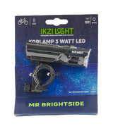 IKZI-Light koplamp Alu LED Mr. Brightside Hi-Tech batt. - afbeelding 2