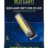 IKZI-light koplamp Straight25 COB LED-strip + USB