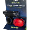 Ikzi verlichtingsset the sunset led - zwart