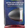 verlichtingsset Retro batterij led zwart