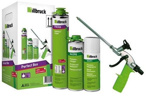 Illbruck perfect foam pro | starterbox | 7xfm350 + 1xaa290 + 1xaa291 + 1xgun - fm350390214