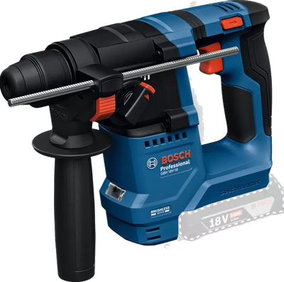 Bosch blauw gbh 18v-18 accu-boorhamer | zonder accu's en lader - 0611927000