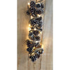 Naturel collections jute touw met 20 led 100cmx1.2cm