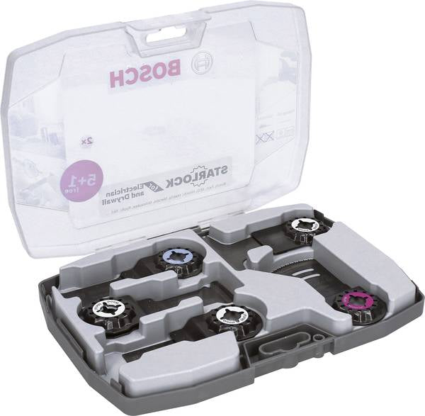 Bosch accessoires starlock for electrician drywall 5+1 voor multitools - 2608664622