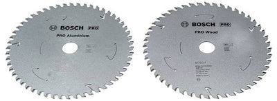 Bosch accessoires pro wood alu cirkelzaagbladen | 165 mm | cordless | 2 stuks - 2608644733