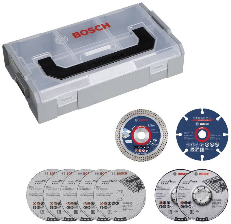 Bosch accessoires kit voor 76 mm haakse slijper | in mini l-boxx - 061599764g