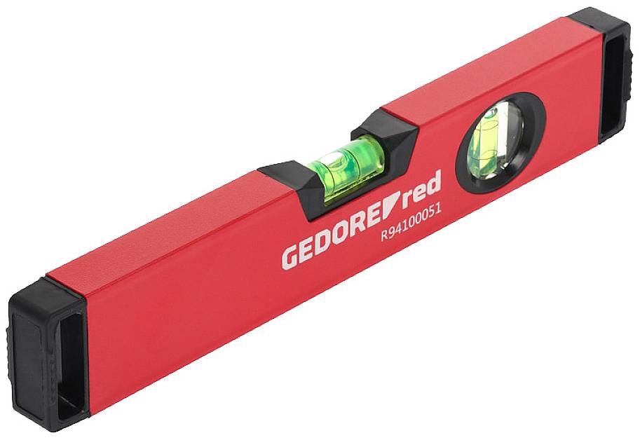 Gedore waterpas aluminium | 2 libellen | 300 mm - r94100051