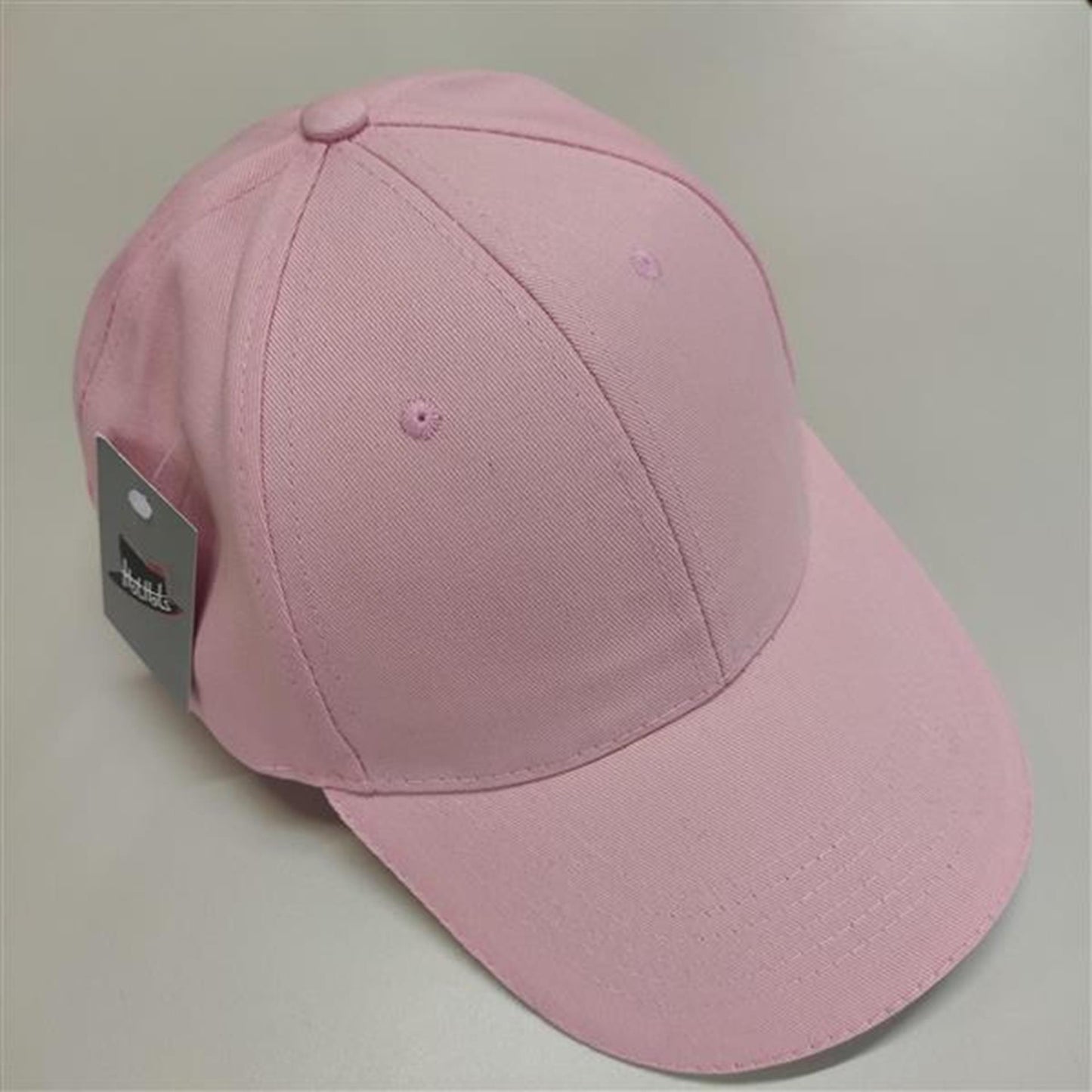 Hot hats baseballpet licht roze baseballpet licht roze