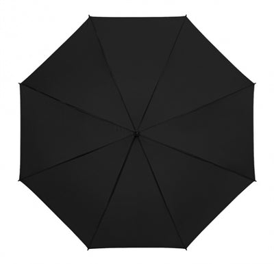 Impliva Golfparaplu windproof 125 cm polyester zwart