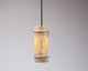 Season inspired decoration lamp bamboelook 9x9x26cm hanglamp bamboelook 9x9x26cm