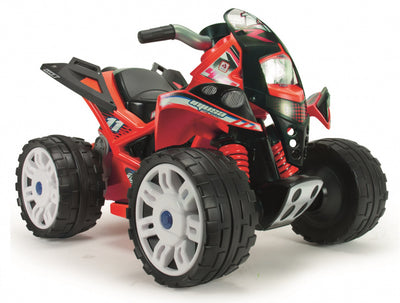 Injusa The elektrische kinderquad 12V rood zwart