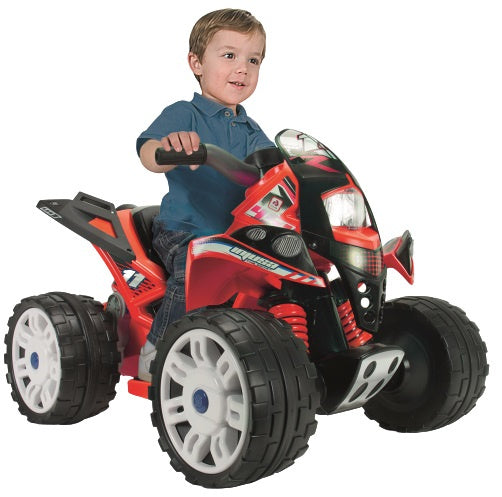 Injusa The elektrische kinderquad 12V rood zwart