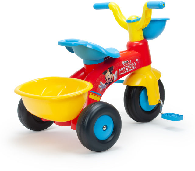 Injusa Mickey Mouse Trico Max driewieler Jongens Rood Geel