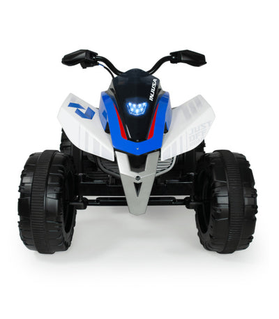 Injusa Rage elektrische kinderquad 12V blauw wit