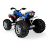 Injusa Rage elektrische kinderquad 12V blauw wit