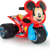 Injusa Mickey Mouse Samurai Trimoto accuvoertuig 6V rood