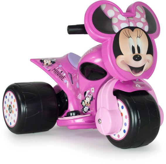 Injusa Minnie Mouse Samurai Trimoto accuvoertuig 6V roze