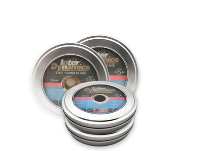 Interdynamics inter dynamics blikverpakking doorslijpschijven | 125 x 22,23mm | 10 stuks - 395125