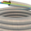 Enzo installatiebuis flexibel 5 8 (16mm) bedraad grijs 100m - 1275800