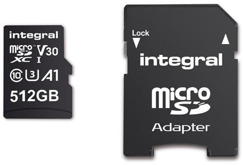 Enzo integral micro sd geheugenkaart v30 512gb - 9500420