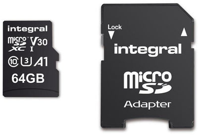 Enzo integral micro sd geheugenkaart v30 64gb - 9500405