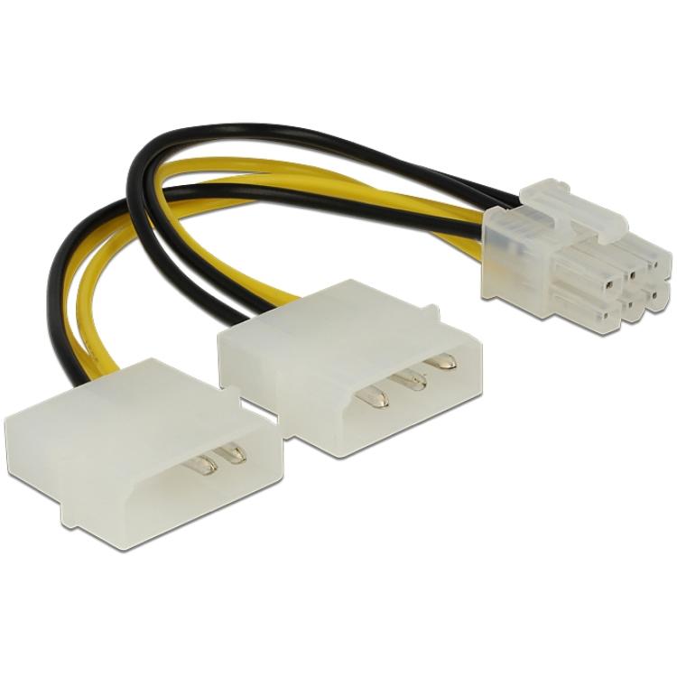 Molex naar pcie voedingskabel