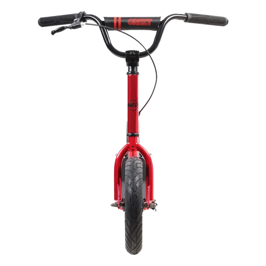 invert red scooter