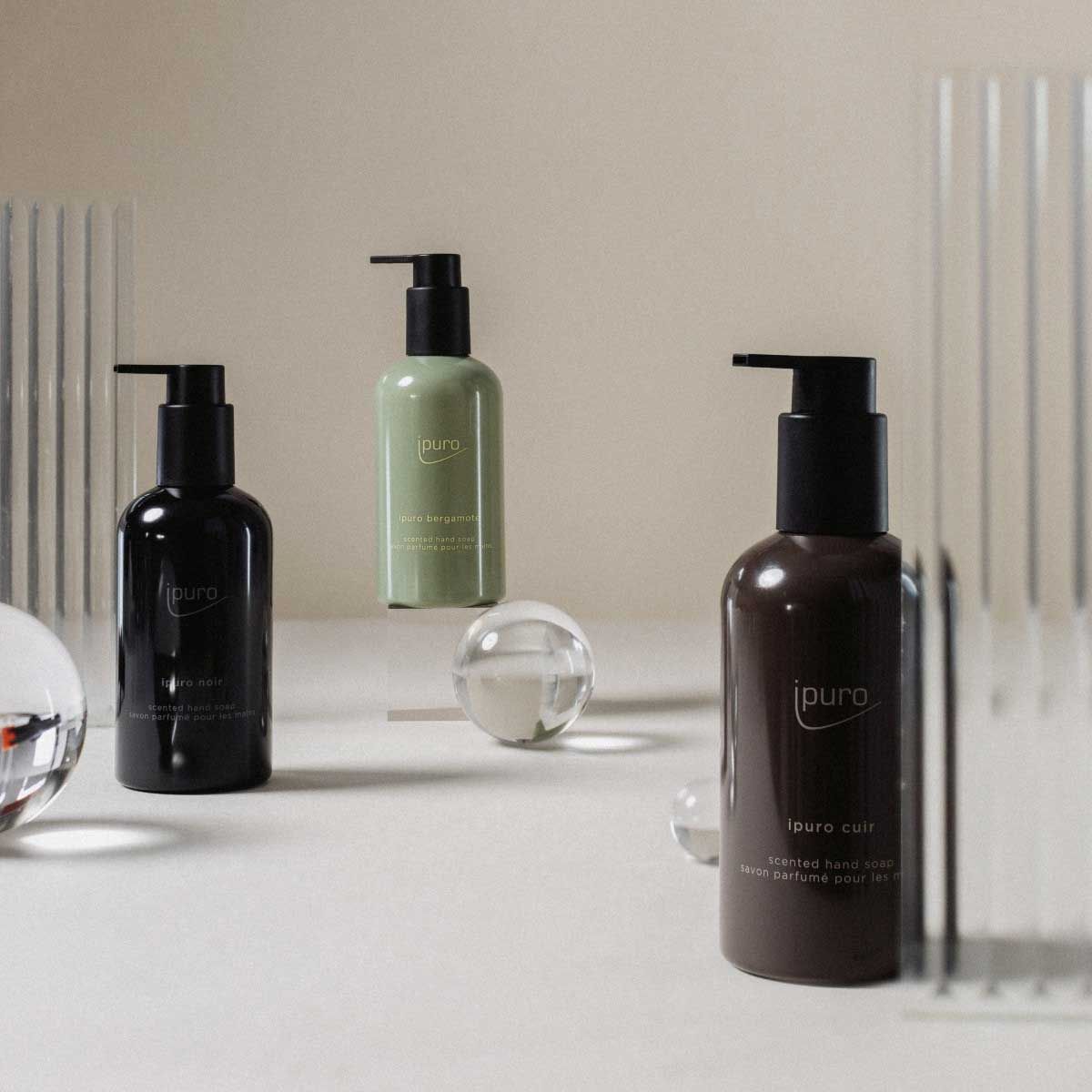 Ipuro scented hand soap cuir 250ml