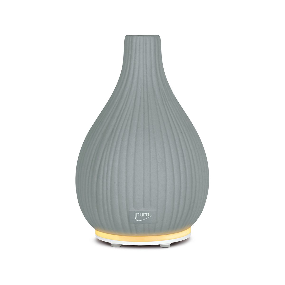 Ipuro air sonic aroma vaas grijs