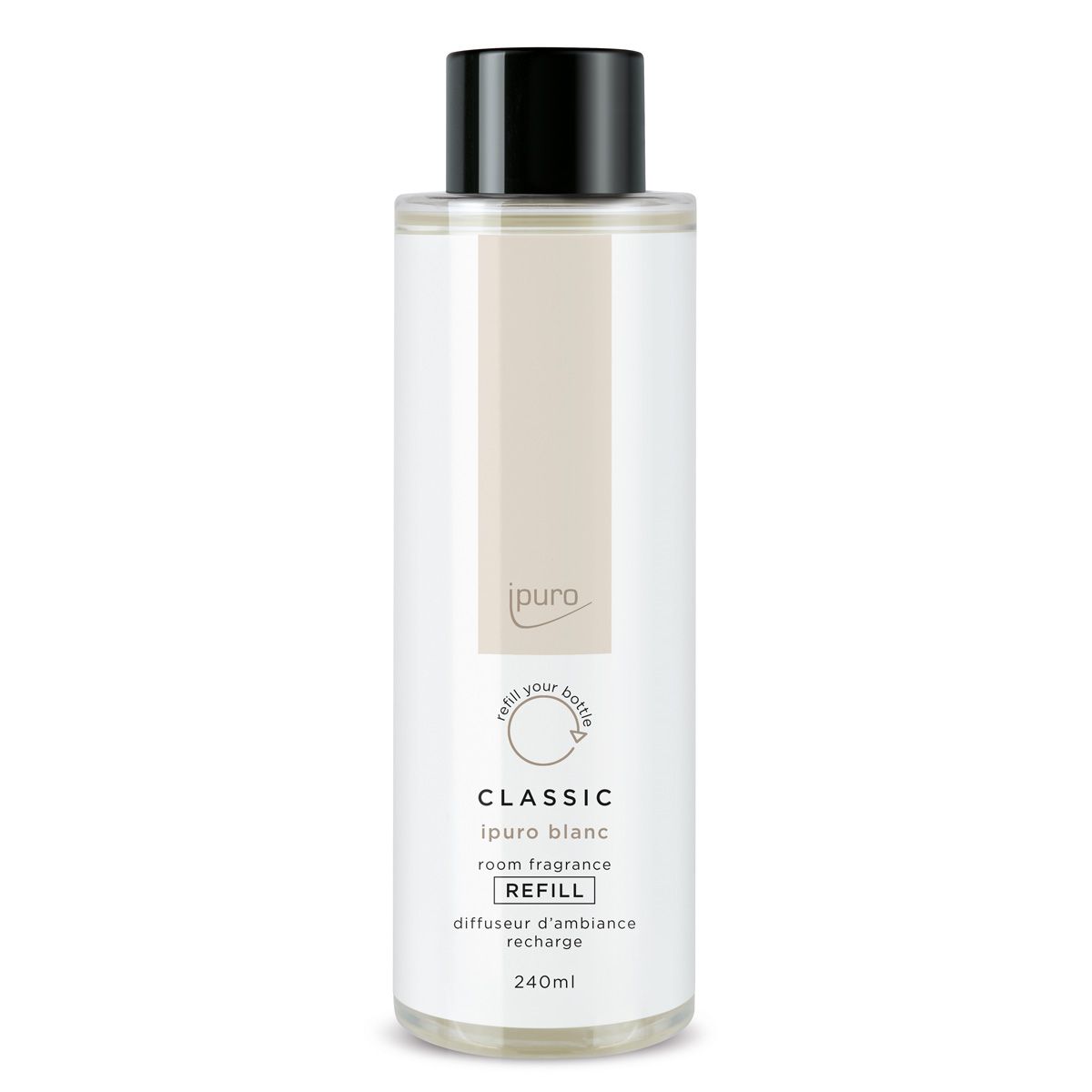 Ipuro geurdiffuser navulling blanc 240ml