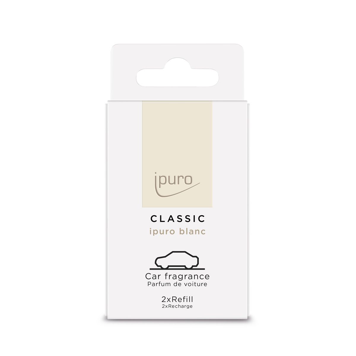 Ipuro car line blanc navulling 2 x 9gr