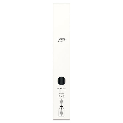 Ipuro refill sticks zwart voor 240ml