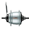 Versnellingsnaaf Shimano Nexus 8 SG-C6001 voor terugtraprem - 36 gaats - zilver