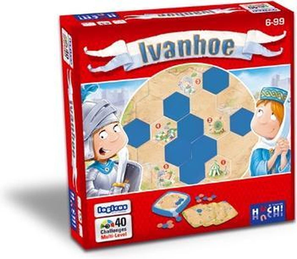 Asmodee logica - ivanhoe ridder spel