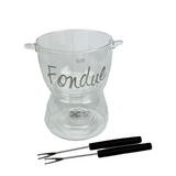 J-line fondue glas ø10,5x15,5cm - afbeelding 2
