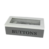 J-line opbergdoos hout 16x8x5cm - afbeelding 1