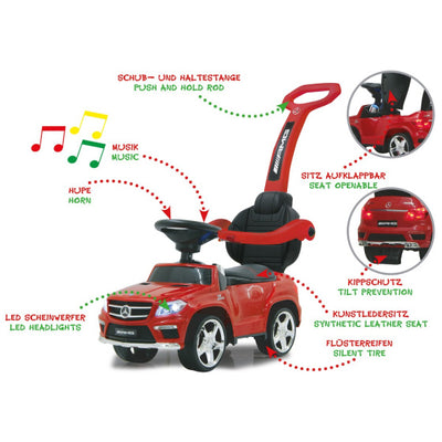 Jamara Mercedes GL 63 AMG loopauto 89 x 28,5 x 85 cm rood