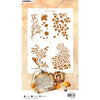Studio light • jenine's mindful art autumn in the woods mask autumn pathway, 4 masks