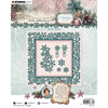 Studio light • jenine's mindful art christmas blush cutting die snowy frame