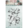 Studio light • jenine's mindful art christmas blush clear stamp winter crackle