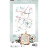 Studio light • jenine's mindful art christmas blush clear stamp winter crackle