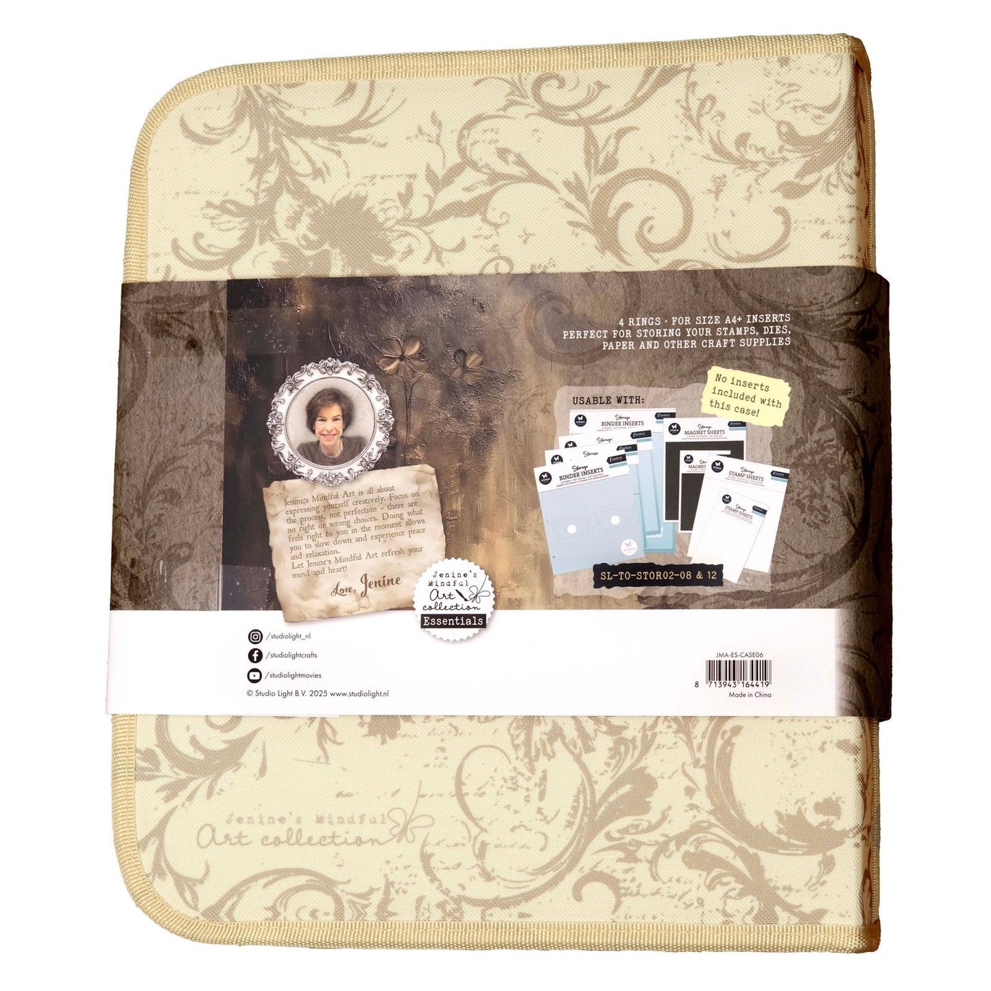 Studio light • jenine's mindful art storage case a4+ size essentials 285x340x60mm